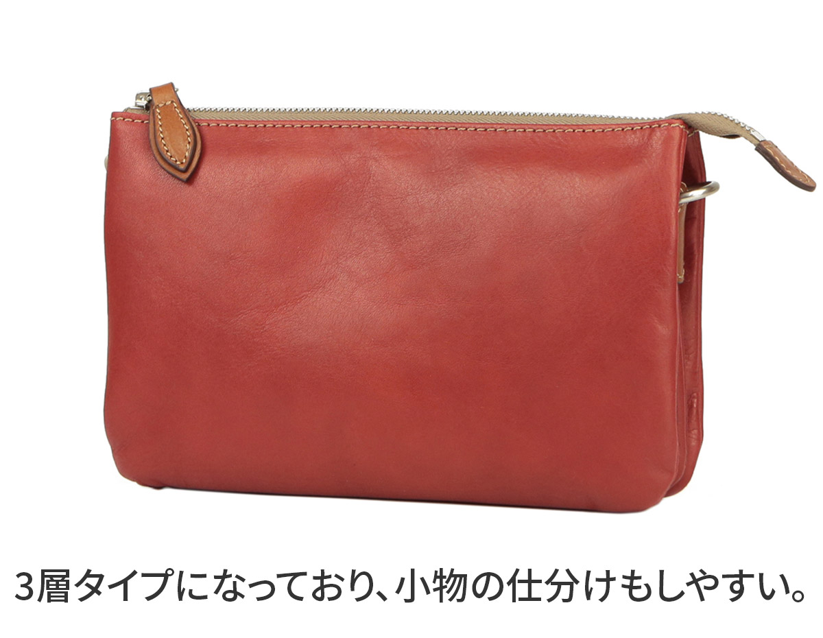 ボーデッサン 3年保証付 BEAU DESSIN S.A. ボーデッサン ウォッシュ・ガーメント ミニ ショルダーバッグ WF1880の画像