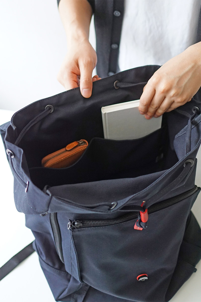 BAGGY PORT(バギーポート) 3年保証付 10号高密度帆布 BLACK ブラック BAGGY PORT(バギーポート) 3年保証付 10号高密度帆布 BLACK ブラック