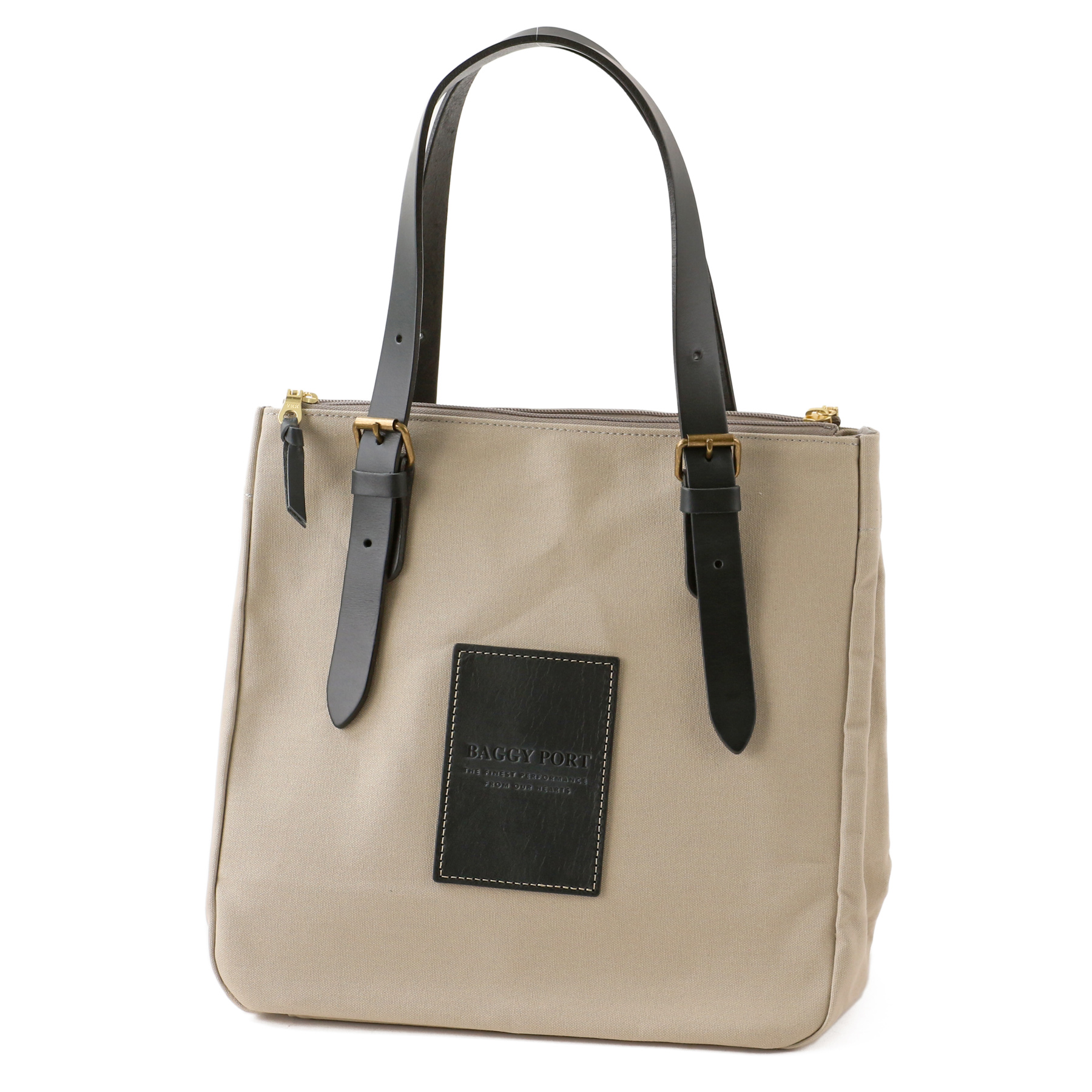 BAGGY PORT（バギーポート） 3年保証付 10号高密度帆布 BLACK ブラック