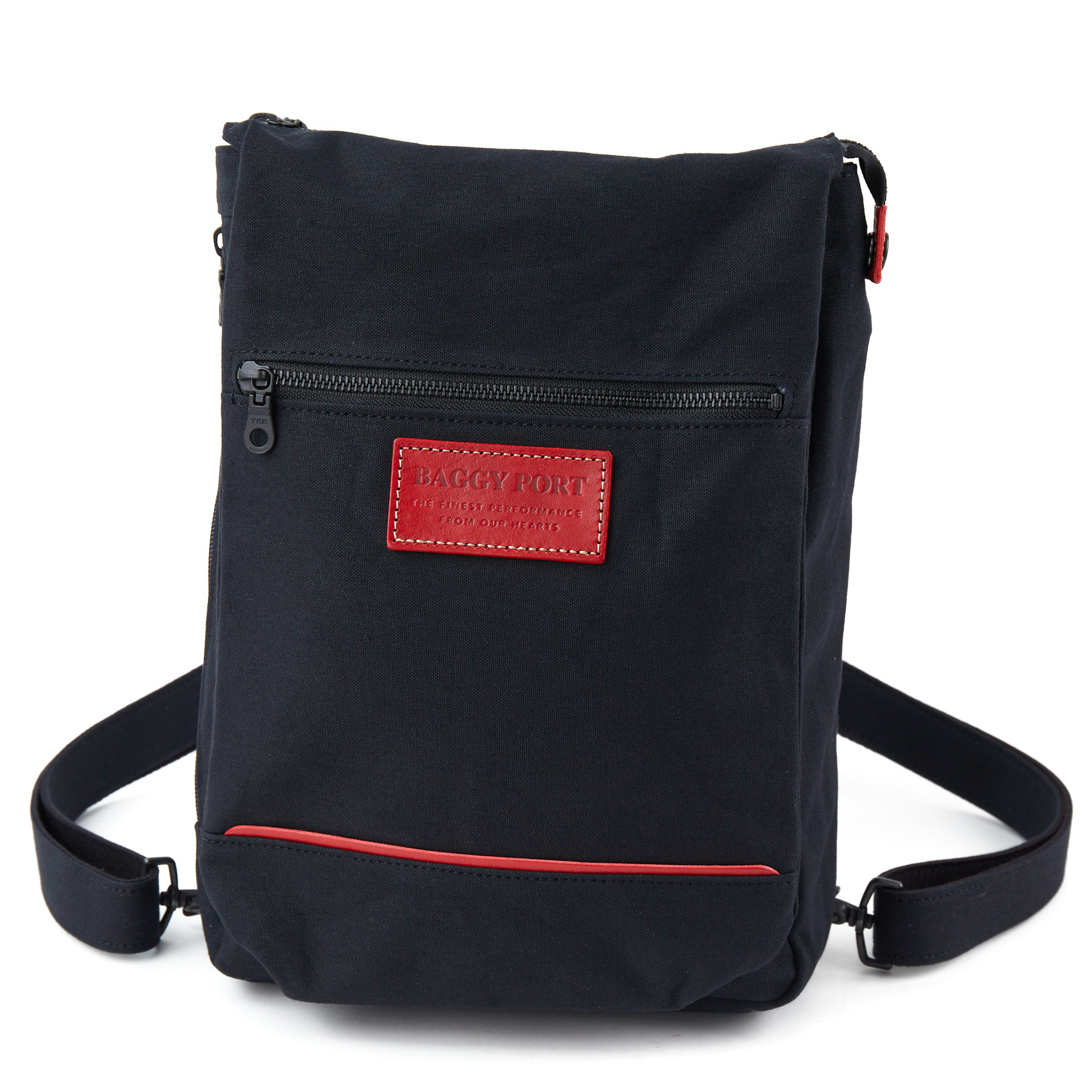 バギーポート 3年保証付 BAGGY PORT バギーポート 10号高密度帆布 BLACK ブラック 2WAY ミニリュック YNM-426_2