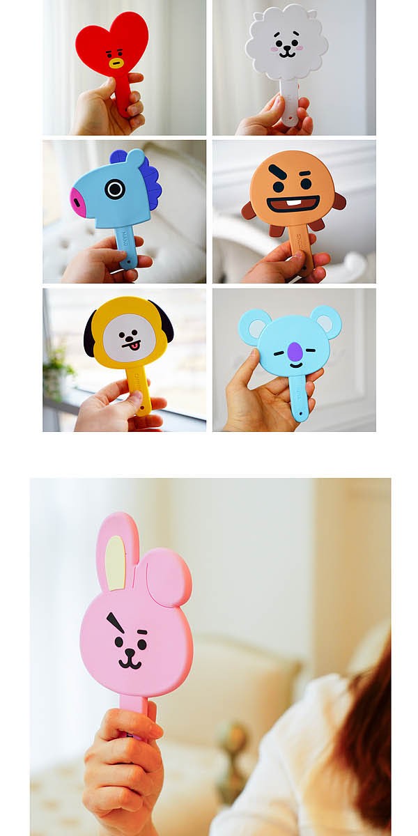 Bt21公式グッズ バンタン Bts キャラクターハンディーミラー 手鏡 防弾少年団 韓国文房具 可愛い 韓国雑貨 韓国 お土産 Tbt 韓国音楽専門ソウルライフレコード 通販 Yahoo ショッピング