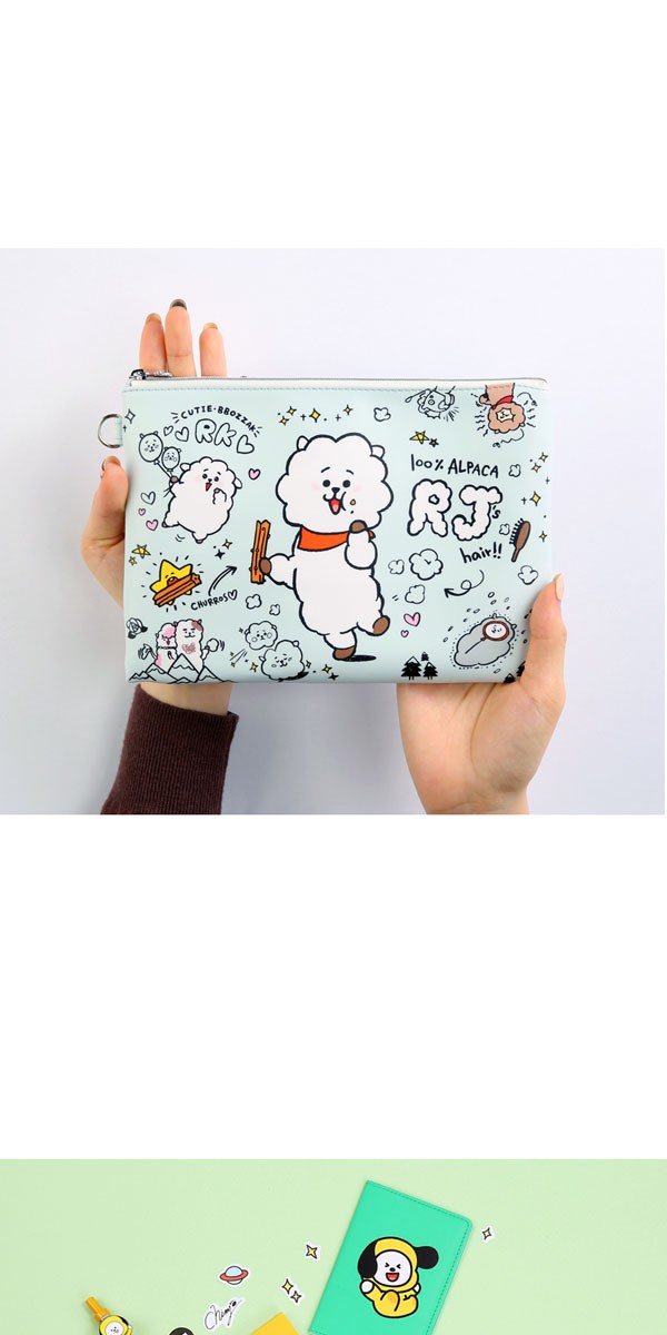 BT21公式グッズ＝ バンタン BTS ラクガキっぽいイラスト フラット