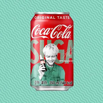 ［韓国限定商品］防弾少年団(BTS) コカコーラ 缶1本 (缶のみ 