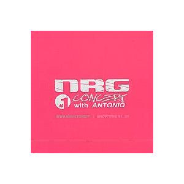 NRG / #1 CONCERT WITH ANTONIO｜韓国 K-POP CD｜SMDSCD15