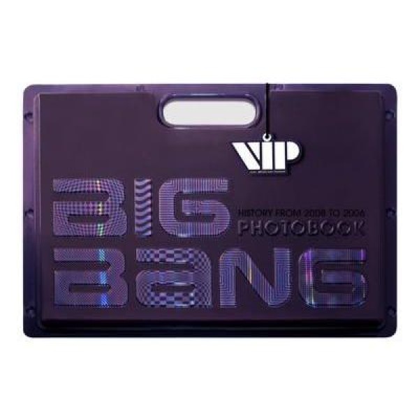 2008 BIGBANG 1st 写真集HISTORY OF BIGBANG(312Pフォトブック、ステッカー、VIPタグ)［ビッグバン］CMBC8135