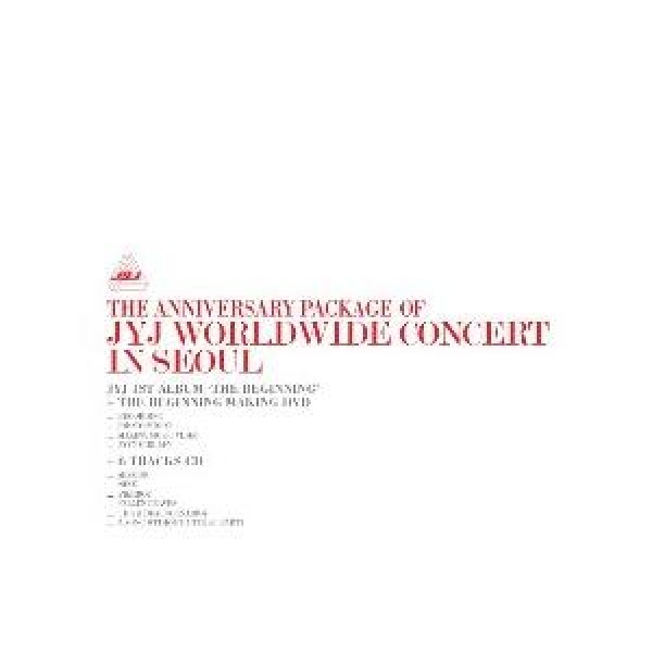JYJ(ジェジュン、ユチョン、ジュンス) / (2CD+1DVD)THE BEGINNING(WORLDWIDE CONCERT IN SEOUL EDITION)｜韓国 K-POP CD｜VDCD6305