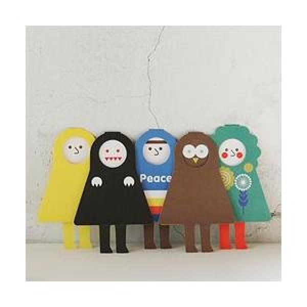 韓国雑貨 ［MMMG］SPACEMAN CARD ver.1［選べる4セット］｜文房具｜かわいい｜お土産｜TBT275172