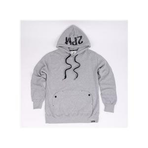 2PM / ［CLOTHES ALBUM］HOODED TSHIRT(GREY)(アルバムはAndroid端末、iPhone対応のアプリ形式です)｜韓国 K-POP CD｜JYPK0231