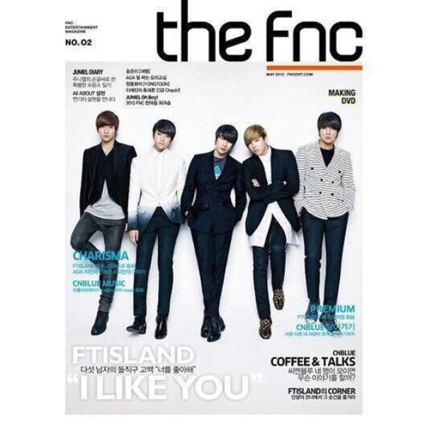 FTISLAND / THE FNCマガジン NO.2(表紙：FTISLAND)［メイキングDVD収録］(3000枚限定) 789112