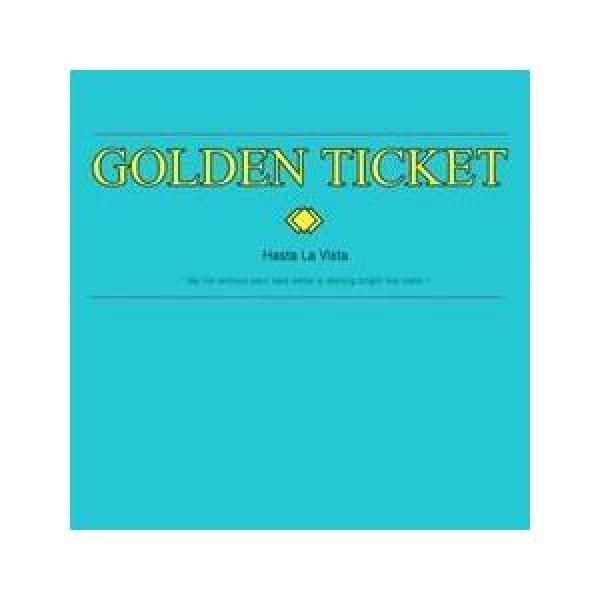 GOLDEN TICKET / HASTA LA VISTA｜韓国 K-POP CD｜CYR0018