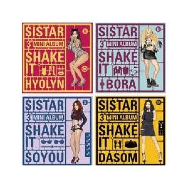 SISTAR / SHAKE IT≪4種から1種ランダム発送≫｜韓国 K-POP CD｜L100005056