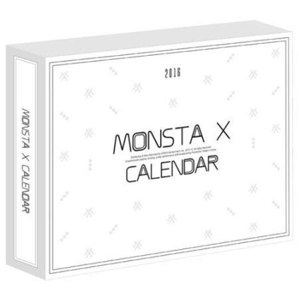MONSTA X / 2016 CALENDAR｜韓国 K-POP CD｜L100005139