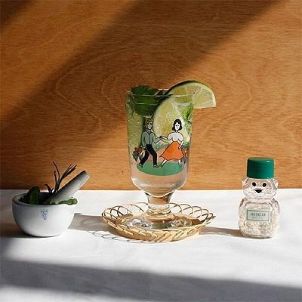 韓国雑貨 =1537= レトロなグラスでカフェ気分 GLASS CUP｜コップ｜かわいい｜お土産｜