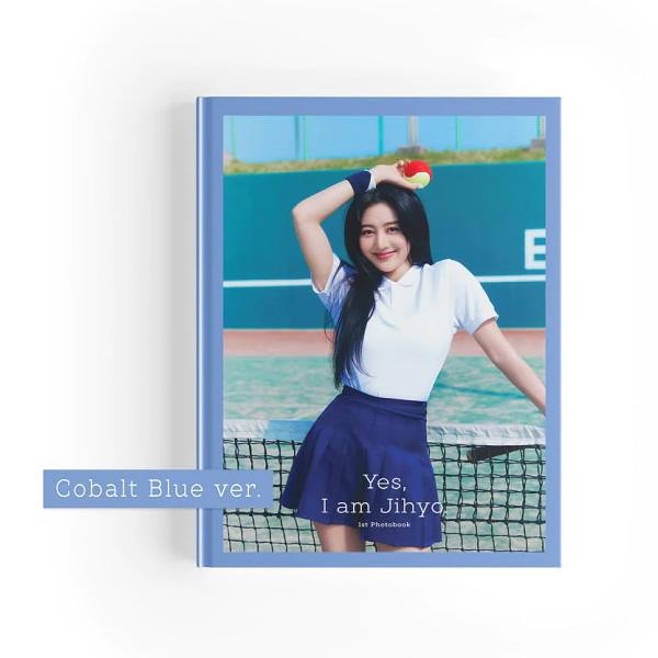 (書籍・写真集)TWICE ジヒョ / YES, I AM JIHYO COBALT BLUE VER.(B)