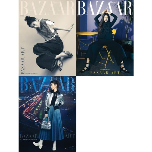 BAZAAR(韓国雑誌) / 2022年5月号(表紙：ロゼ 3種から1種ランダム発送