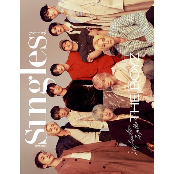 SINGLES(韓国雑誌) / 2025年3月号(Ｂタイプ 表紙：THE BOYZ)｜韓国語｜シングルス｜