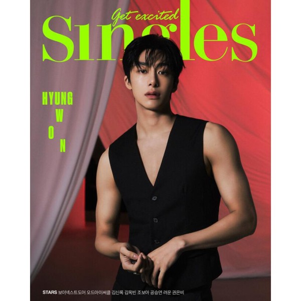 SINGLES(韓国雑誌) / 2023年9月号(Ｃタイプ 表紙：MONSTA X ヒョンウォン)｜韓国語｜シングルス｜