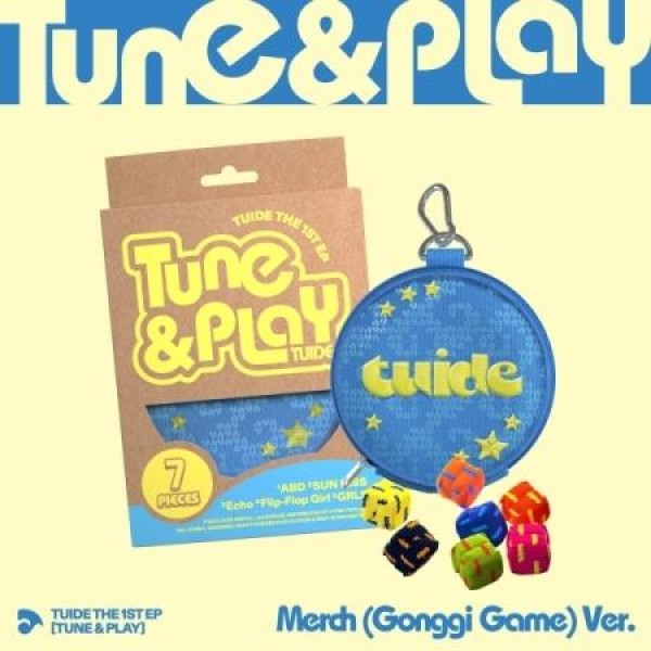 TUIDE / TUNE & PLAY (1ST EP) MERCH (GONGGI GAME) VER.｜CDではありません｜(予約販売 8/24以降発送予定)