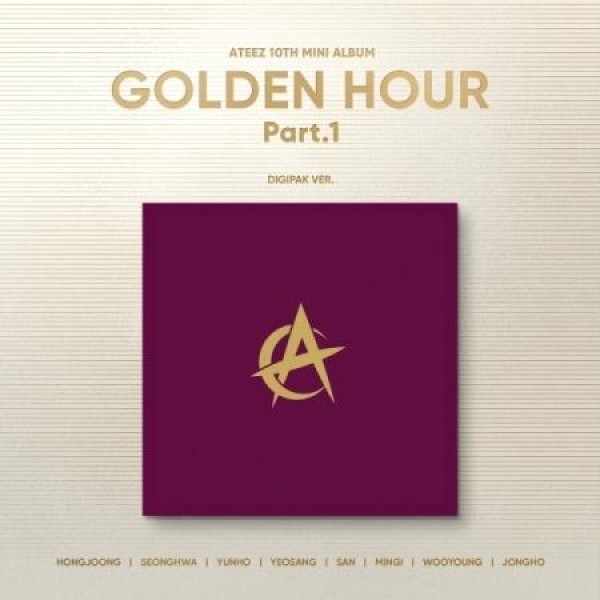 ATEEZ / GOLDEN HOUR : PART.1 DIGIPAK VER.(８種から１種ランダム発送)｜韓国 K-POP CD｜