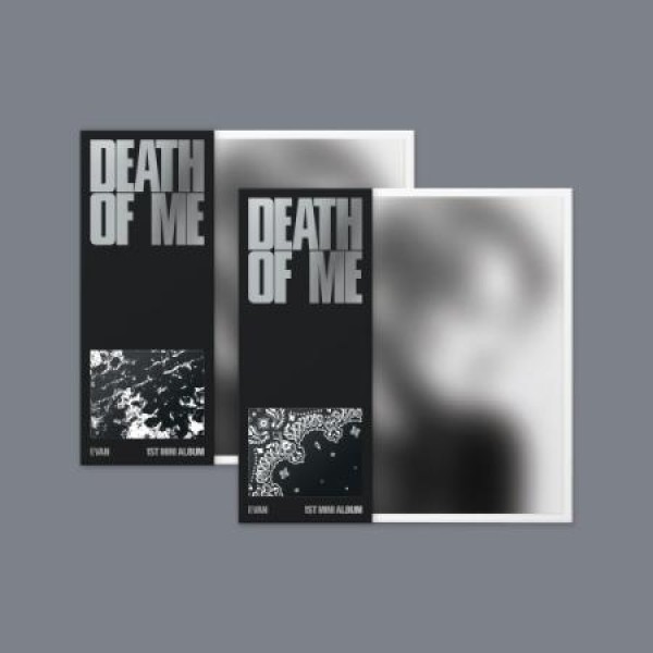 EVAN / DEATH OF ME (1ST ミニアルバム) BANDANA VER. (２種から１種ランダム発送)｜韓国 K-POP CD｜(予約販売 9/7以降発送予定)
