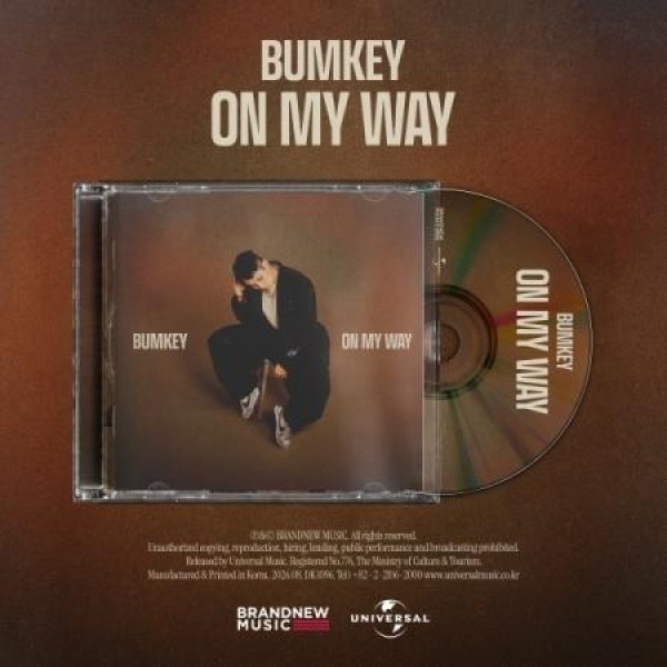 BUMKEY / ON MY WAY (3集)｜韓国 K-POP CD｜