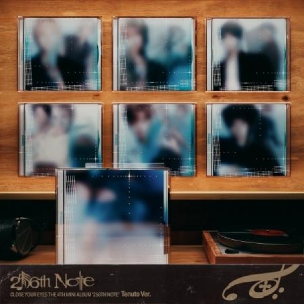 CLOSE YOUR EYES / 256TH NOTE (4TH ミニアルバム) (TENUTO VER.) (７種から１種ランダム発送)｜韓国 K-POP CD｜(予約販売 9/30以降発送予定)