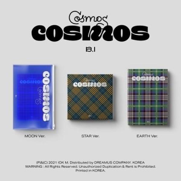 B.I / HALF ALBUM COSMOS(３種から１種ランダム発送)｜韓国 K-POP CD｜