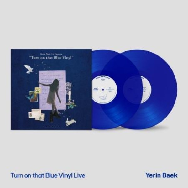 ベク・イェリン (BAEK YERIN) / Turn on that Blue Vinyl(ライブ特別版)(2LP)(LPレコード盤)