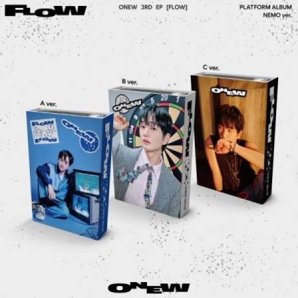 オニュ(ONEW)(SHINEE) / FLOW NEMO VER.(３種から１種ランダム発送)｜CDではありません｜