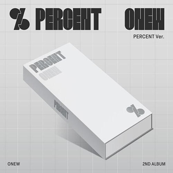 オニュ(ONEW)(SHINEE) / PERCENT DIGIPACK VER.(2種から1種ランダム