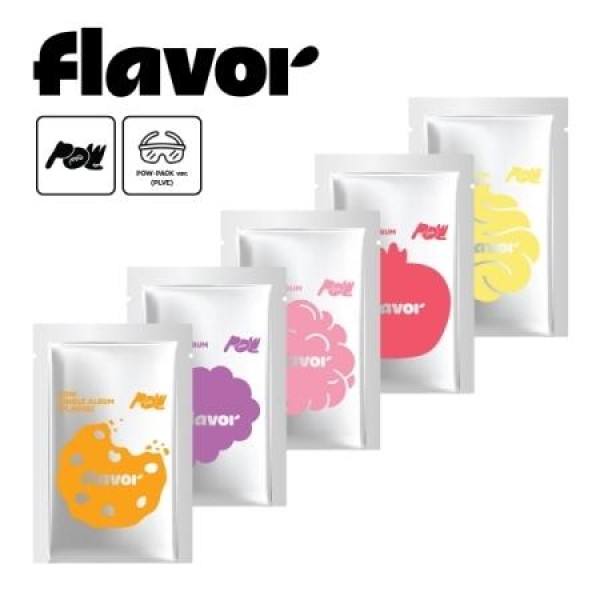POW / FLAVOR (シングルアルバム) POW-PACK VER. (５種から１種ランダム発送)｜CDではありません｜