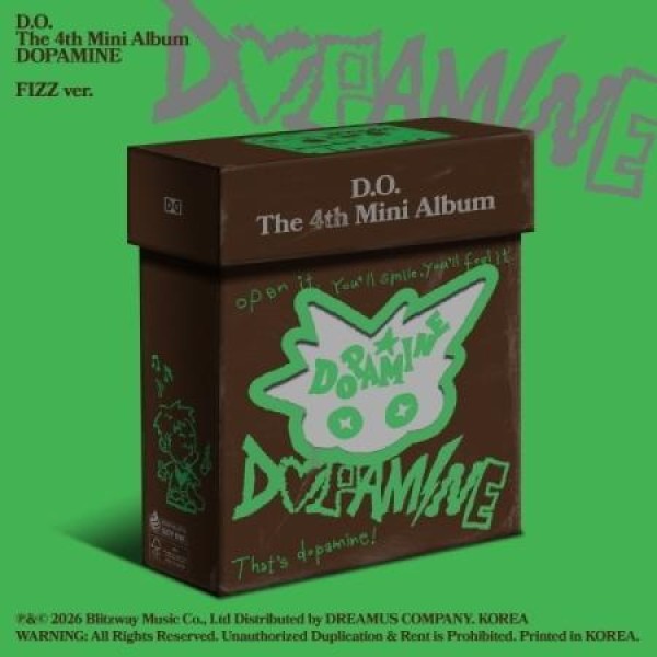 ド・ギョンス (D.O.) (EXO) / DOPAMINE (4TH ミニアルバム) FIZZ VER.｜韓国 K-POP CD｜(予約販売 9/8以降発送予定)
