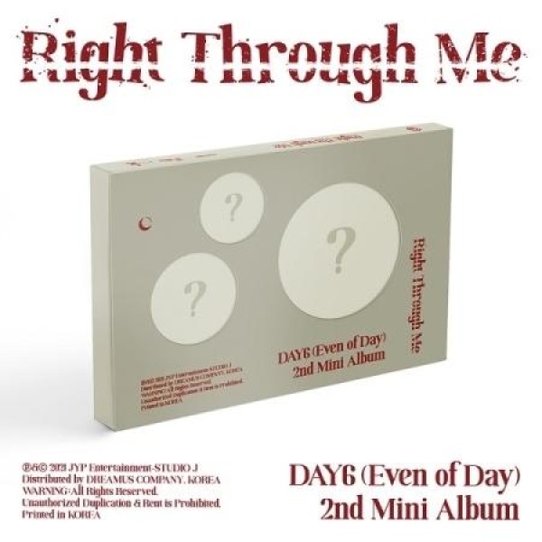 DAY6 / THE DAY｜韓国 K-POP CD｜JYPK0565 : 創業23周年 韓国音楽専門