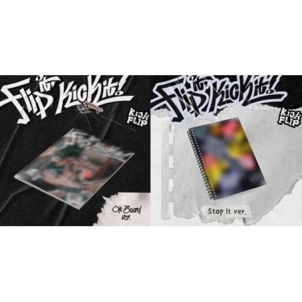 KICKFLIP / FLIP IT, KICK IT! (ON BOARD VER. / STOP IT VER. から１種ランダム発送)｜韓国 K-POP CD｜
