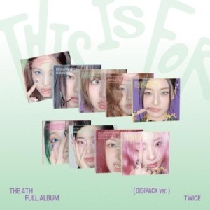 TWICE / THIS IS FOR DIGIPACK VER.(９種から１種ランダム発送)｜韓国 K-POP CD｜