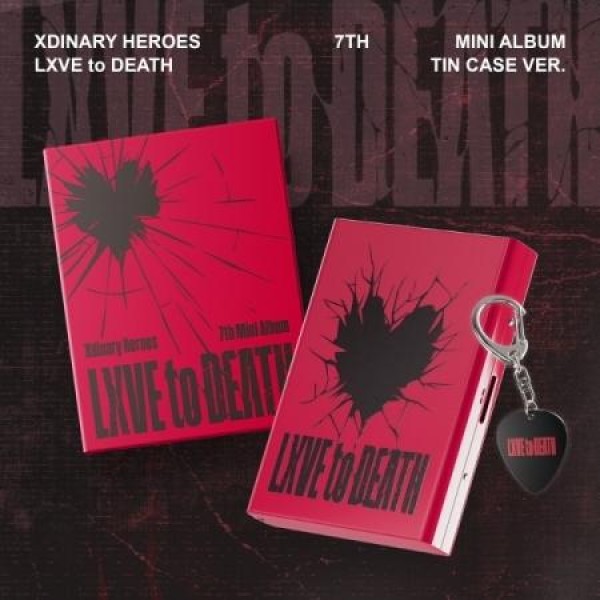 XDINARY HEROES / LXVE TO DEATH TIN CASE VER.｜CDではありません｜