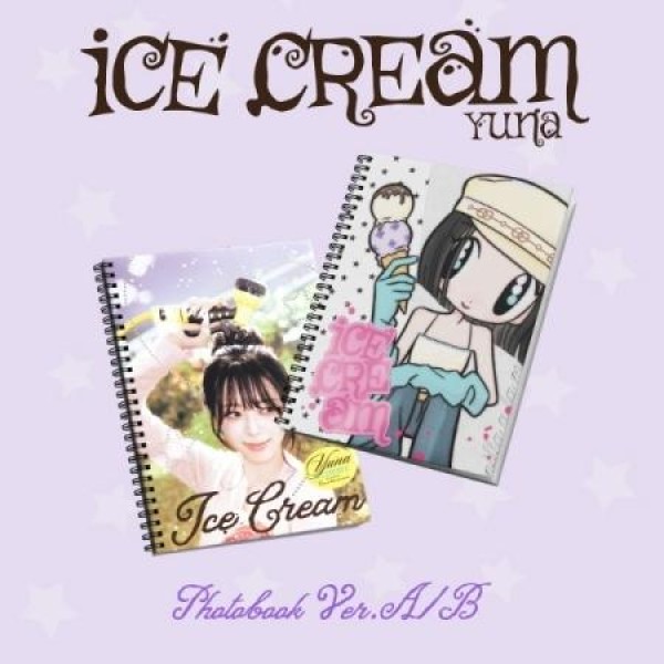YUNA (ITZY) / ICE CREAM (1ST ミニアルバム) (２種から１種ランダム発送)｜CDではありません｜