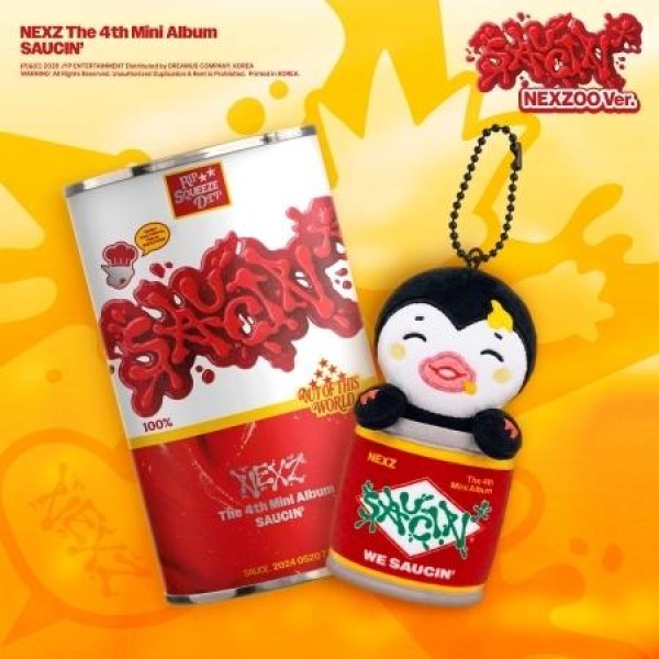 NEXZ / SAUCIN’ (4TH ミニアルバム) NEXZOO VER.｜CDではありません｜(予約販売 8/24以降発送予定)