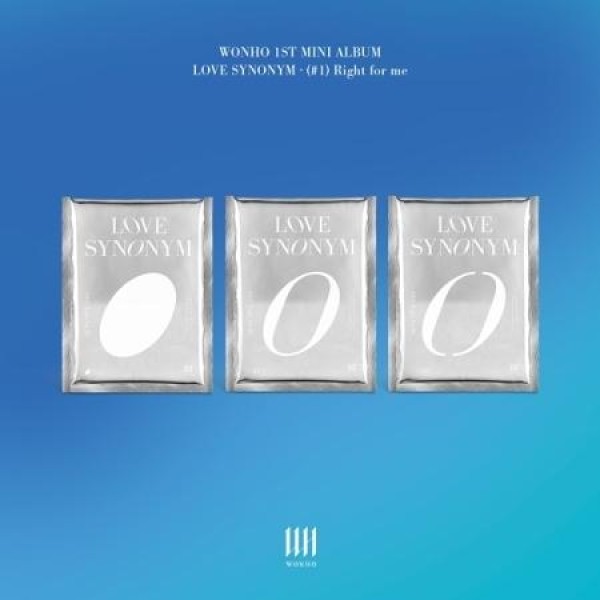 ウォンホ(WONHO) / LOVE SYNONYM #1. RIGHT FOR ME (３種から１種ランダム発送)｜韓国 K-POP CD｜