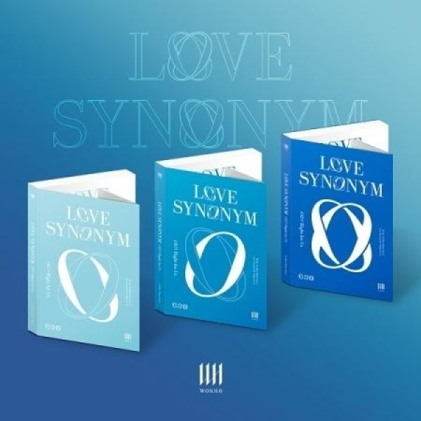 ウォンホ(WONHO) / LOVE SYNONYM #2 : RIGHT FOR US(1ST ミニアルバム PART2)(３種から１種ランダム発送)｜韓国 K-POP CD｜