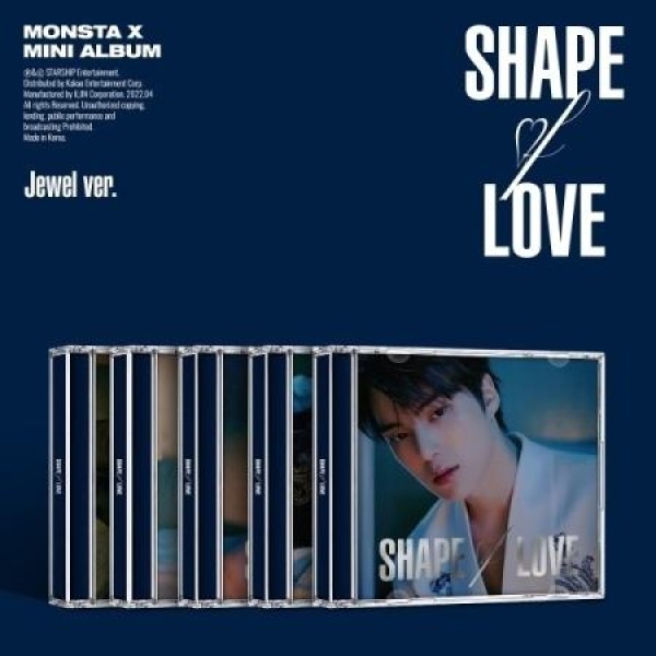 MONSTA X / SHAPE of LOVE Jewel ver.(５種から１種ランダム発送)｜韓国 K-POP CD｜