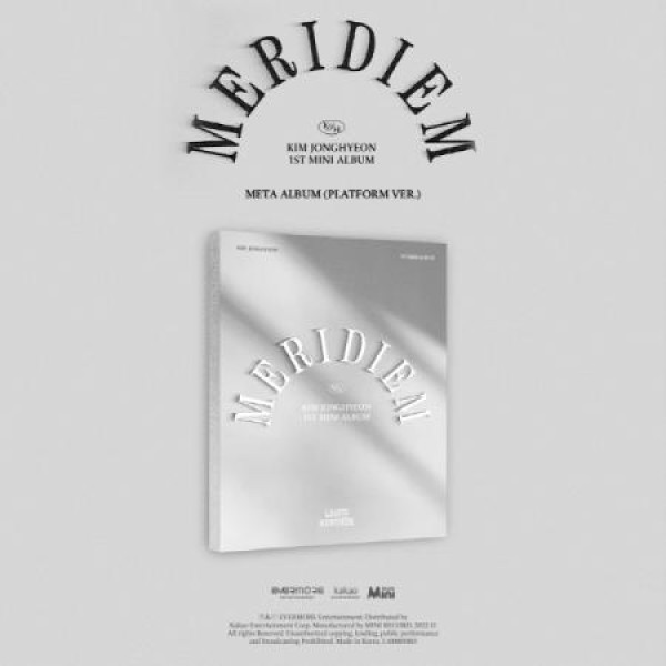 キム・ジョンヒョン / MERIDIEM META VER.｜CDではありません｜