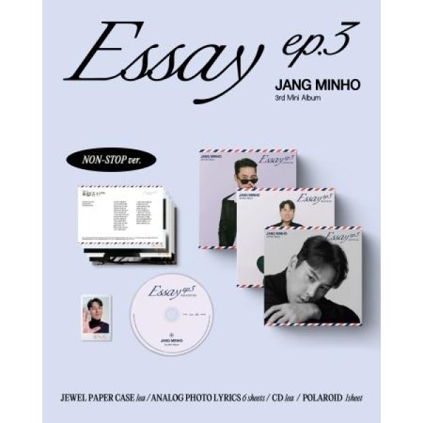 チャン・ミンホ(JANG MINHO) / エッセイ EP.1｜トロット：演歌｜韓国 K