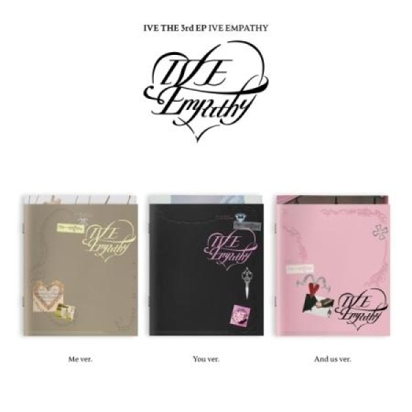IVE / IVE EMPATHY(3RD EP)(３種から１種ランダム発送)｜韓国 K-POP CD｜