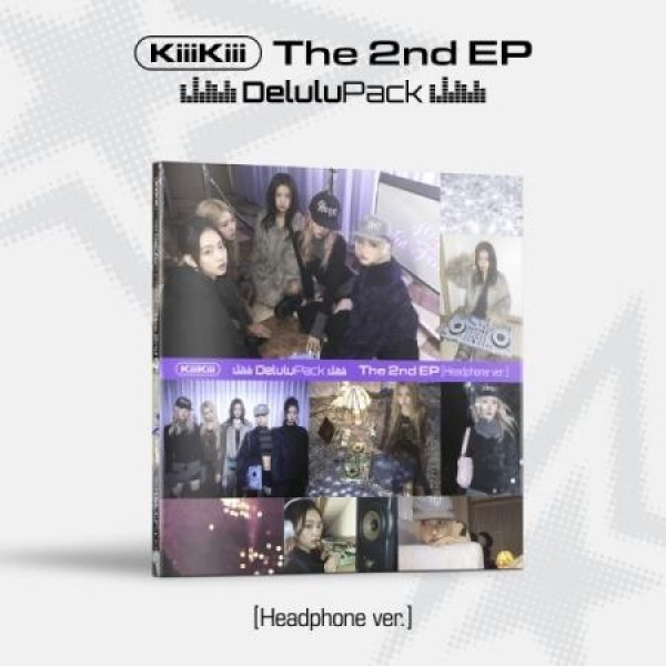 KiiiKiii / DELULU PACK HEADPHONE VER.｜韓国 K-POP CD｜