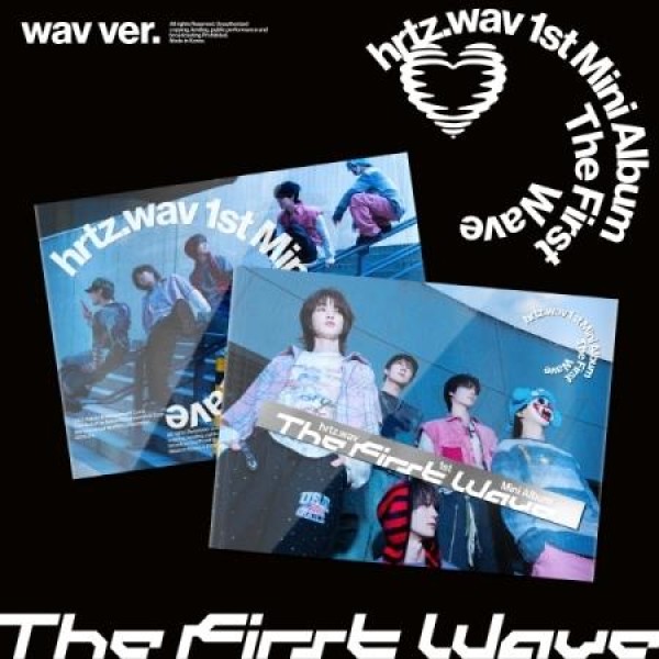 hrtz.wav / THE FIRST WAVE (1ST ミニアルバム) (wav VER.)｜韓国 K-POP CD｜