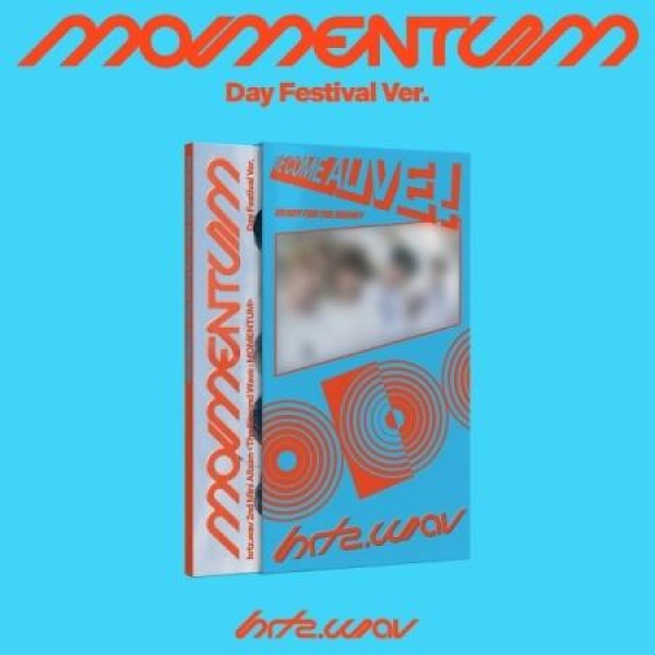 hrtz.wav / THE SECOND WAVE : MOMENTUM (2ND ミニアルバム) DAY FESTIVAL VER.｜韓国 K-POP CD｜(予約販売 9/10以降発送予定)