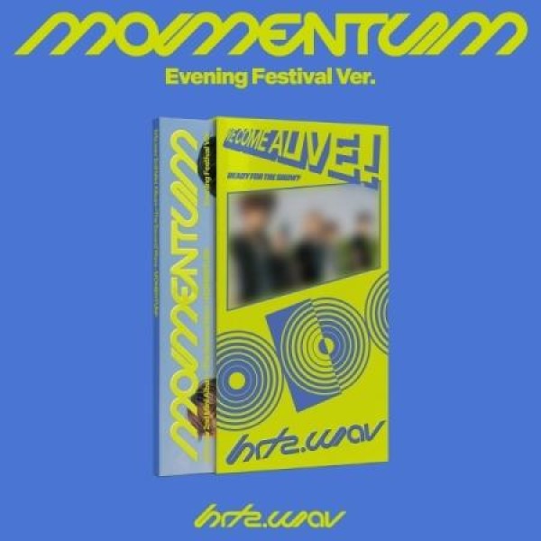 hrtz.wav / THE SECOND WAVE : MOMENTUM (2ND ミニアルバム) EVENING FESTIVAL VER.｜韓国 K-POP CD｜(予約販売 9/10以降発送予定)