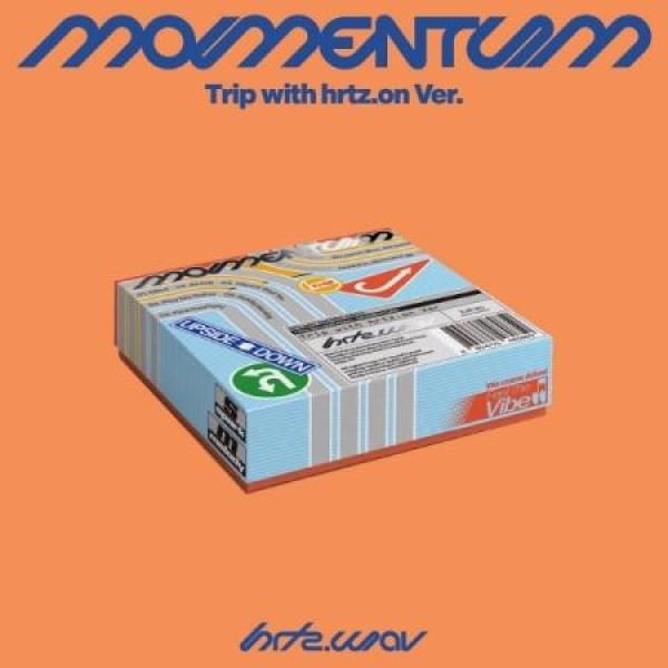 hrtz.wav / THE SECOND WAVE : MOMENTUM (2ND ミニアルバム) TRIP WITH HRTZ.ON VER.｜CDではありません｜(予約販売 9/10以降発送予定)