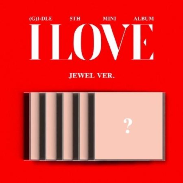 (女性)アイドル(G)I-DLE / I LOVE JEWEL VER.(５種から１種ランダム発送)｜韓国 K-POP CD｜